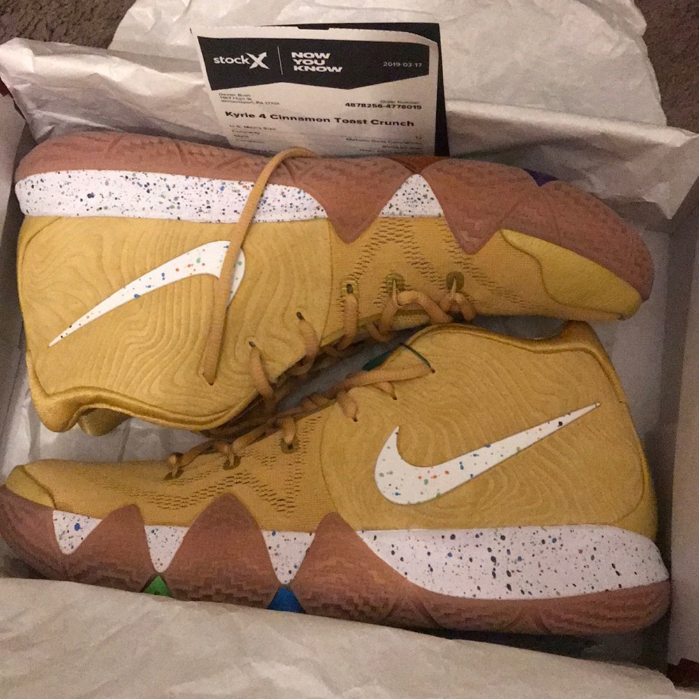 Kyrie 4 Cinnamon Toast Crunch